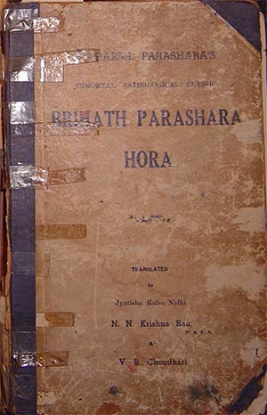Old copy of Brhat Parasara Hora Sastra