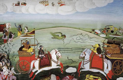Rama fights Ravana