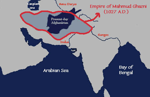 map of Ghazni
