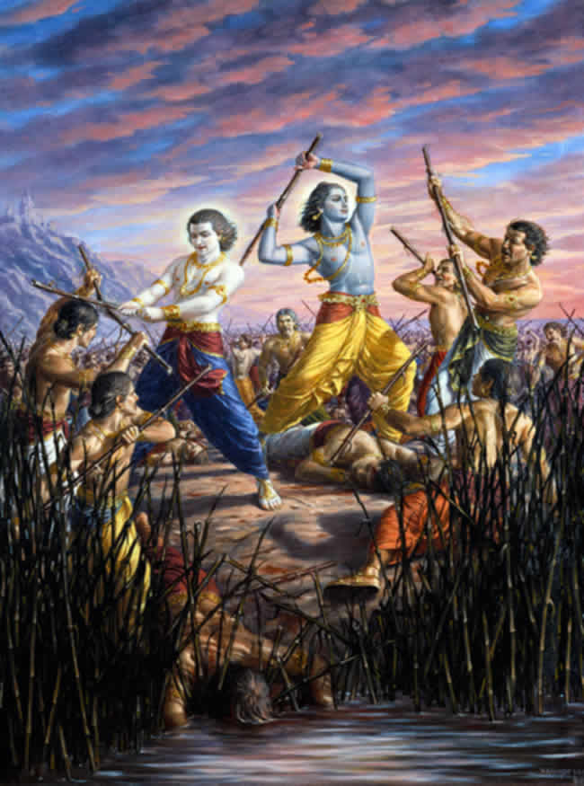 Krsna and Balarama