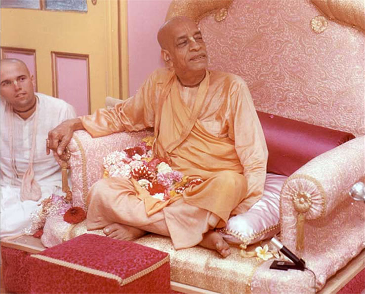 Nanadakumar and Srila Prabhupada