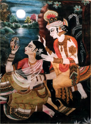 Radha and Krsna